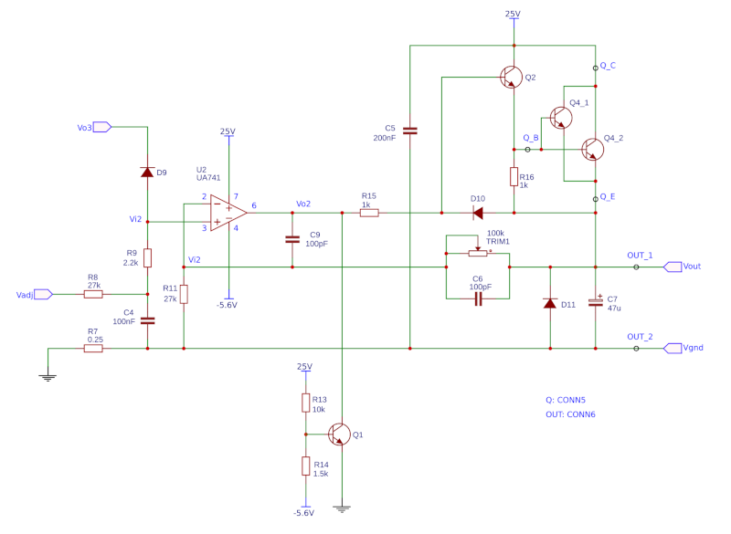 2.c. Output amplifier.